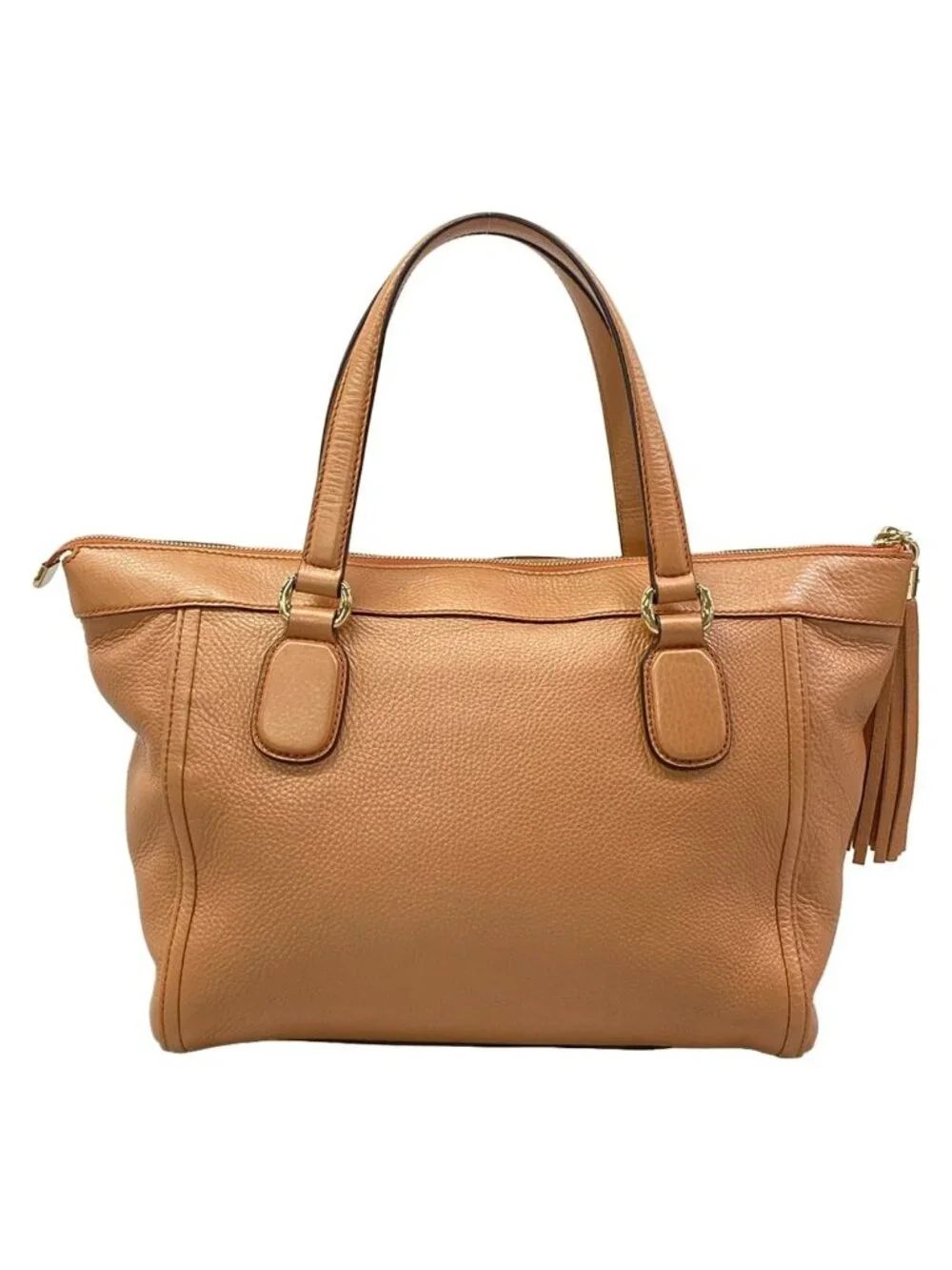 ★SOLD★ Gucci Handbag Soho Light Brown Leather - Picture 3 of 15